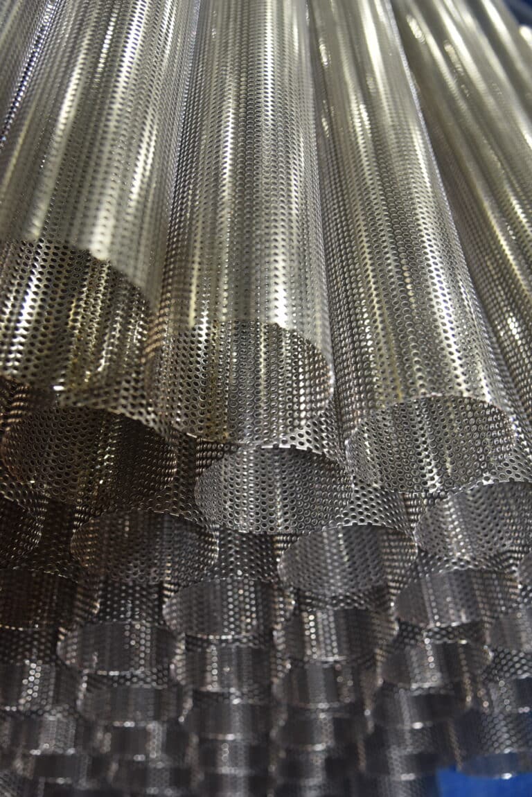 perforated metal tubes