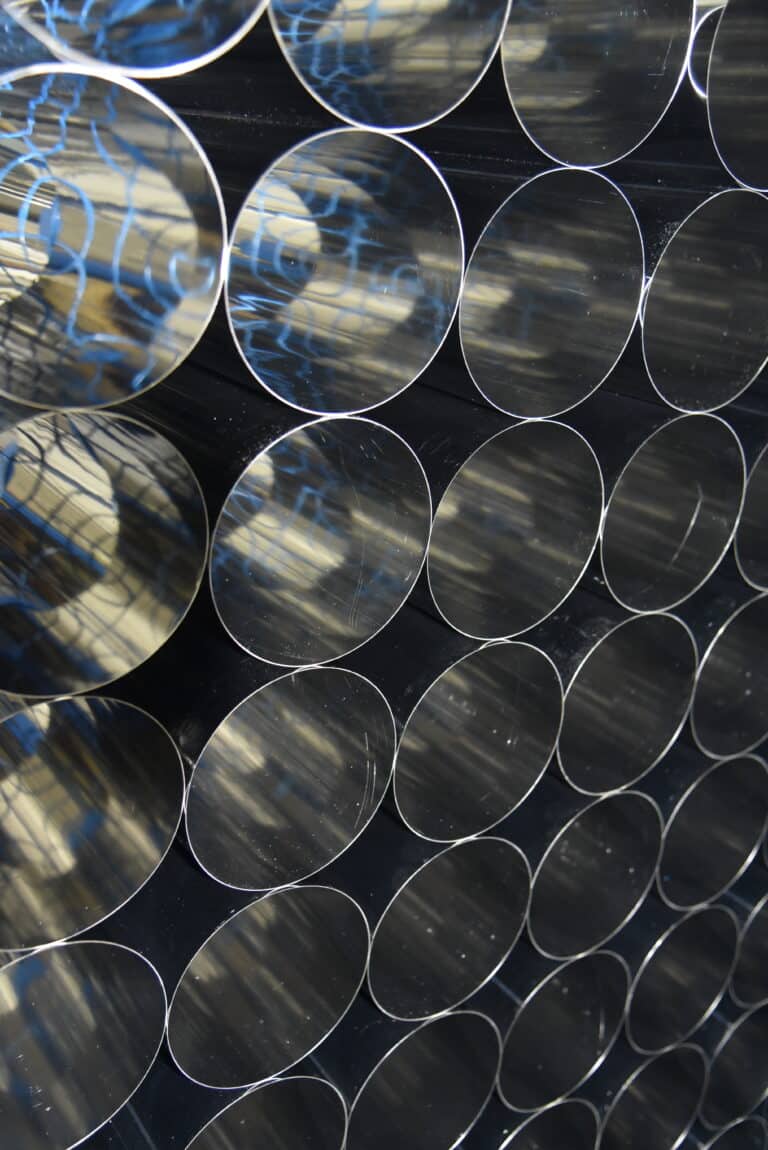 plain metal tubes